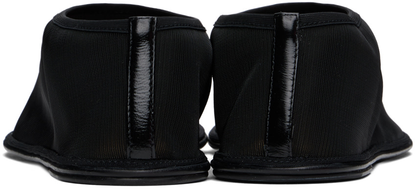 The Row - Chaussons de style chaussette noirs