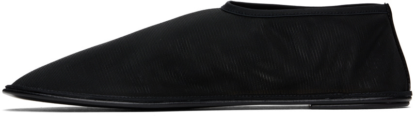 The Row - Chaussons de style chaussette noirs