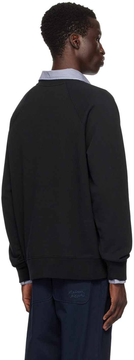 Maison Kitsuné - Black Bold Fox Head Sweatshirt