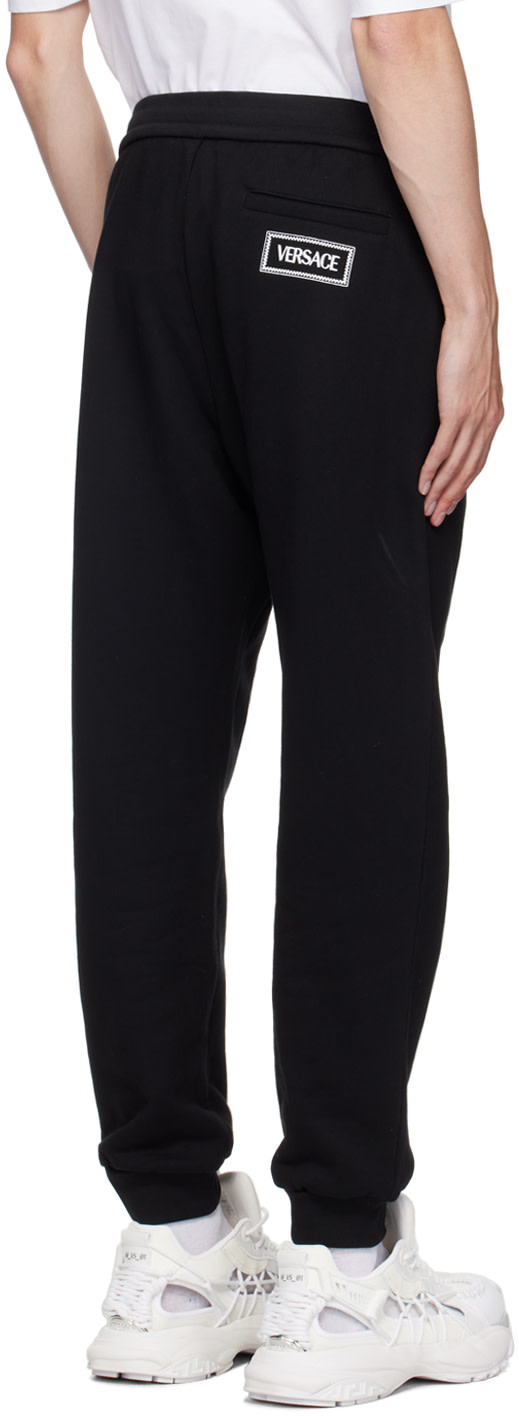 Versace - Black Logo Sweatpants