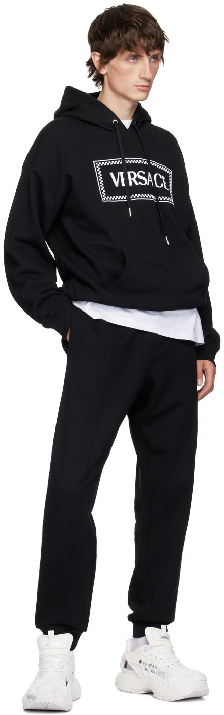 Versace - Black Logo Sweatpants