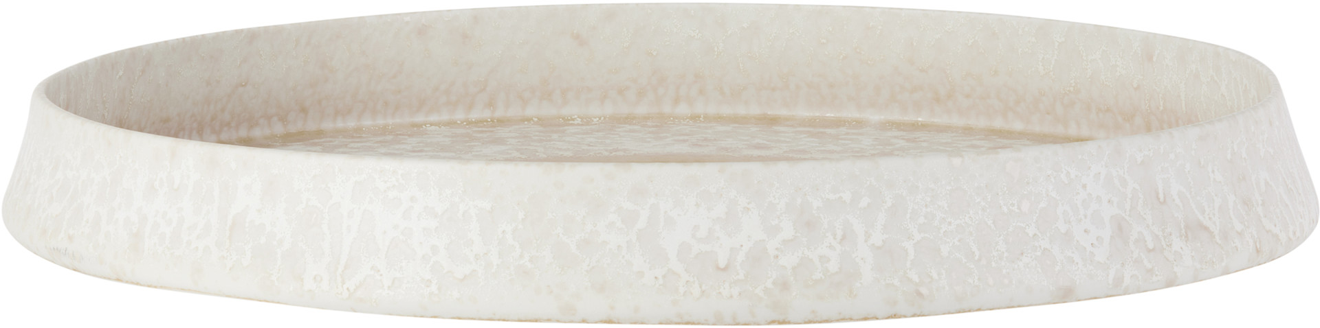 L’OBJET - Grand plateau rond beige - Terra