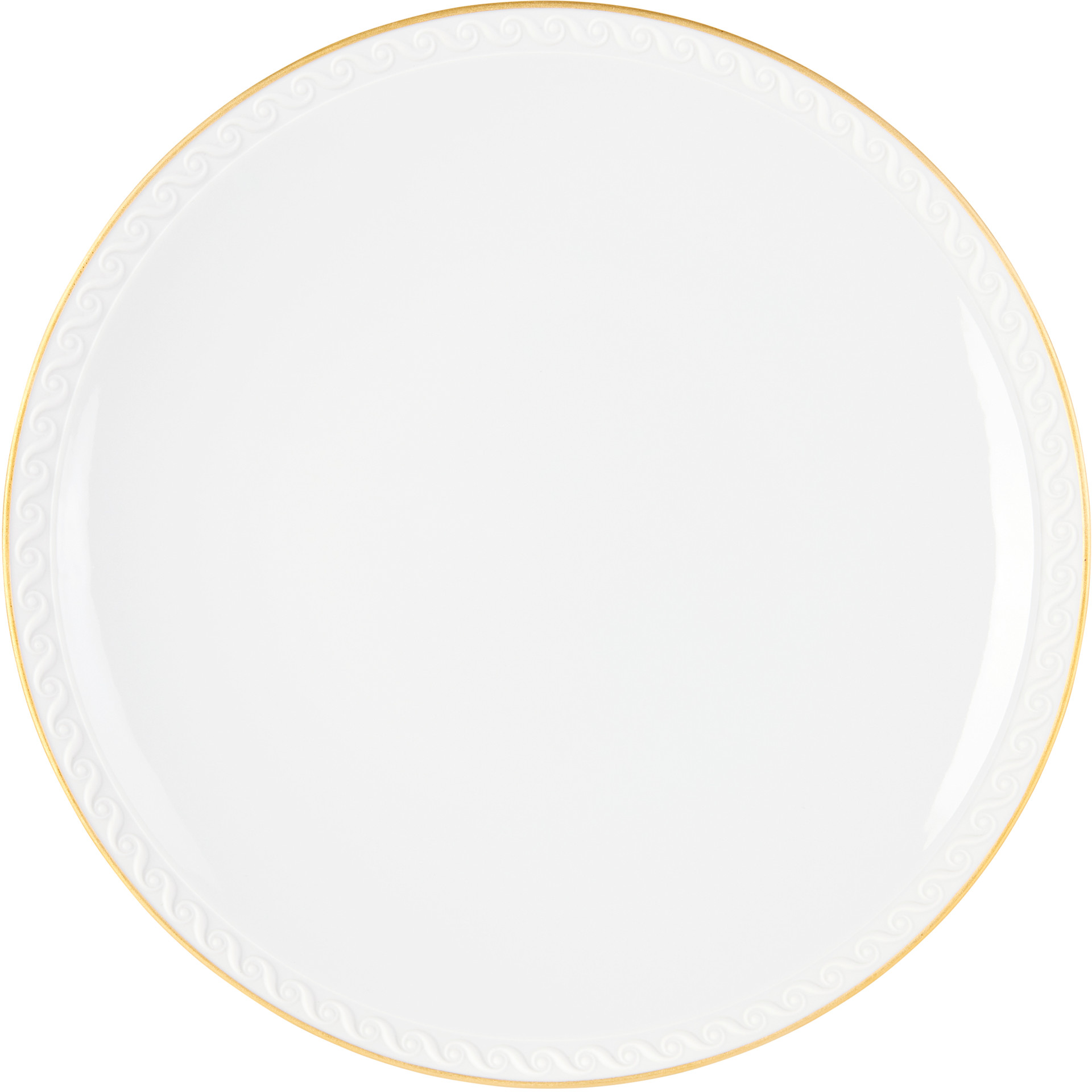 L’OBJET - Assiette plate blanche - Neptune