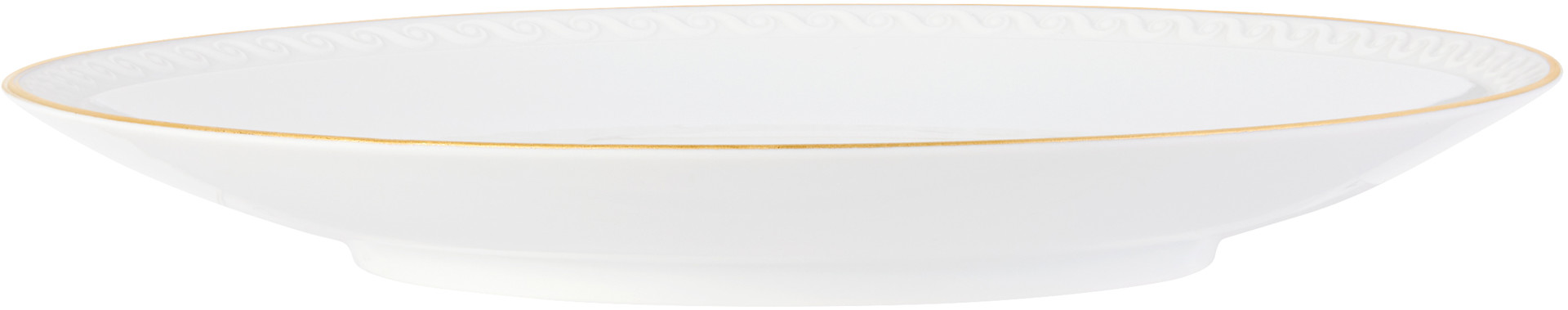 L’OBJET - Assiette plate blanche - Neptune