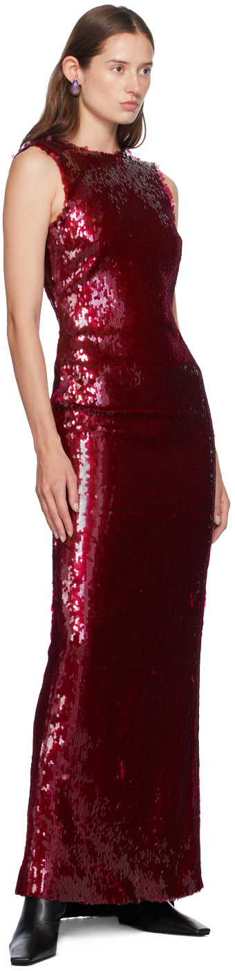 16arlington red dress 16Arlington Red Sidd Midi Dress 16Arlington