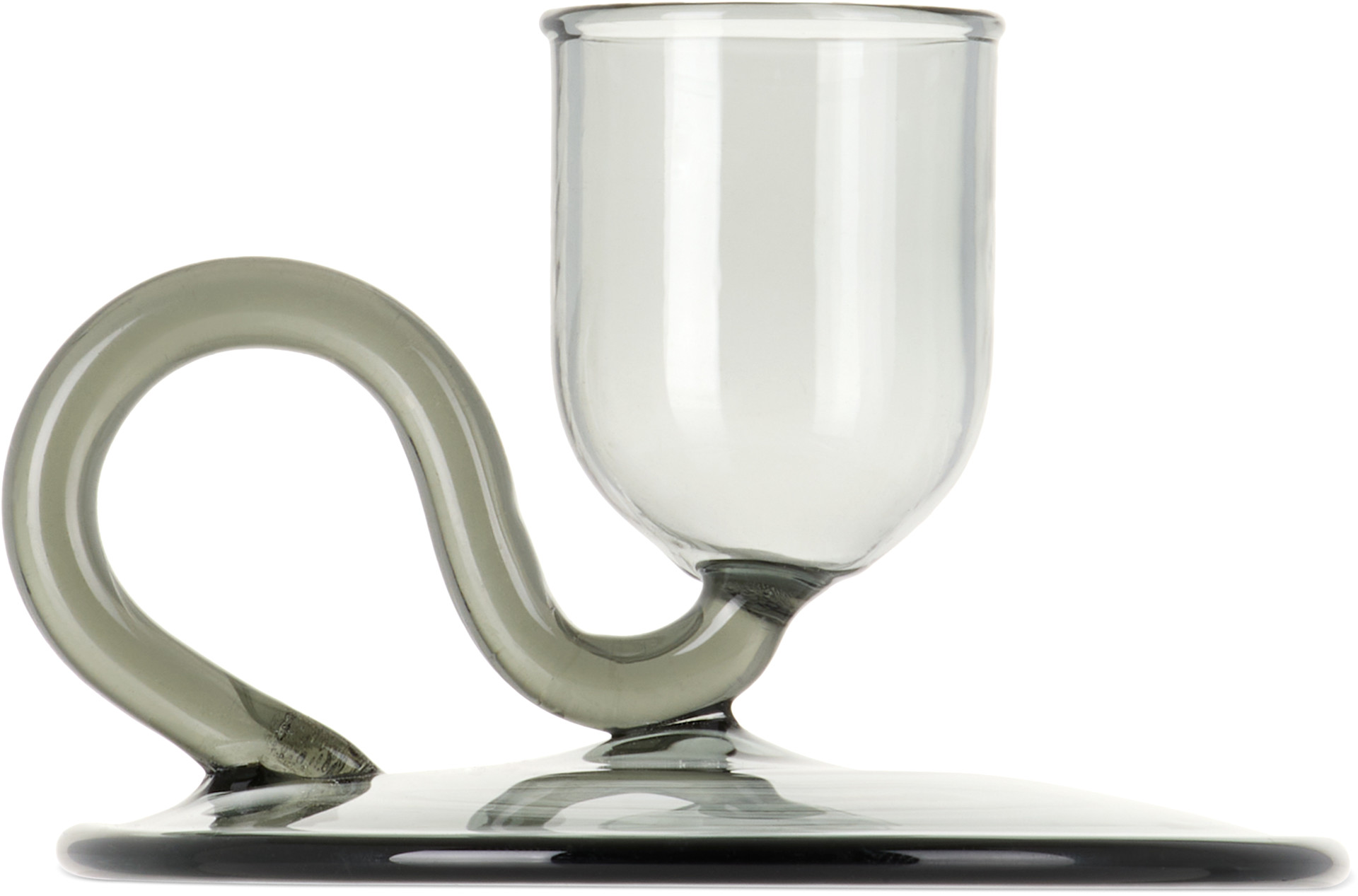 HAY - Gray Tiny Curved Candle Holder