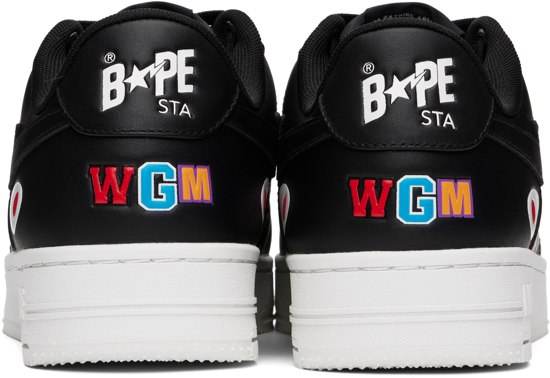 BAPE - Black STA Shark Sneakers