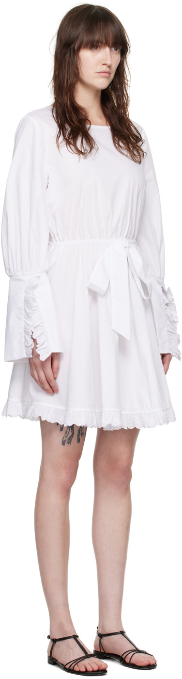 Kika Vargas - Robe courte Yuri blanche