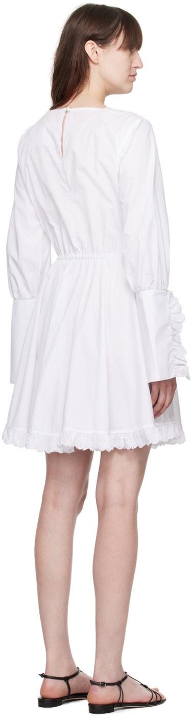 Kika Vargas - Robe courte Yuri blanche