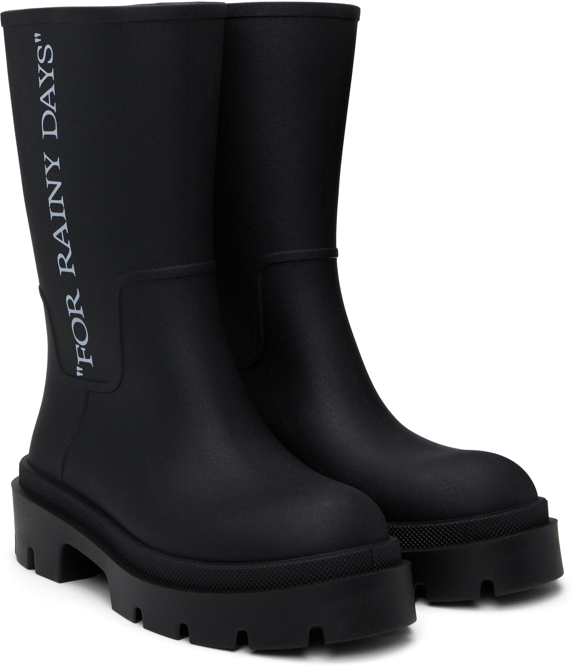 Off-White - Bottes Reboot 'Rainy Days' noires