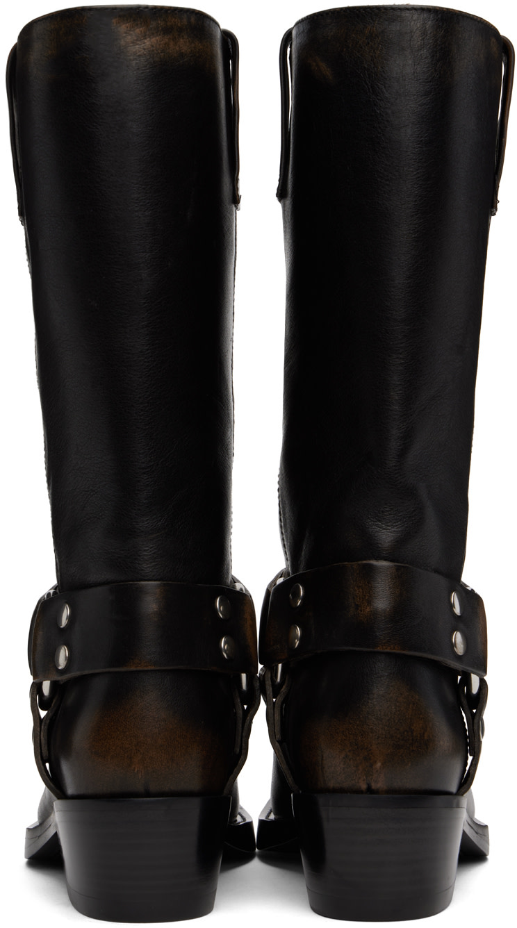 Paris Texas - Black Roxy Boots