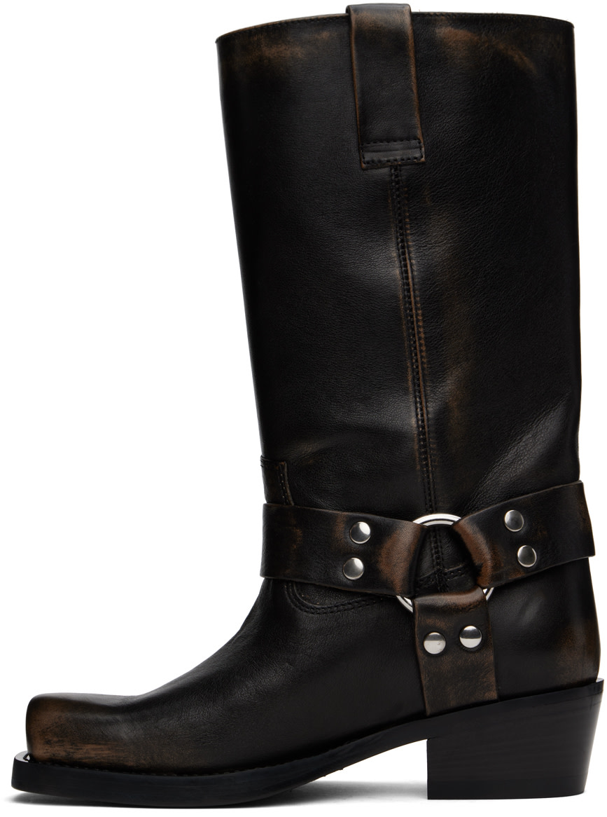 Paris Texas - Black Roxy Boots