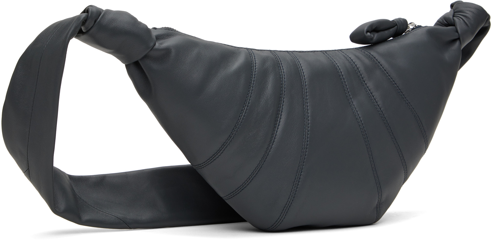 LEMAIRE - Petit sac Croissant gris