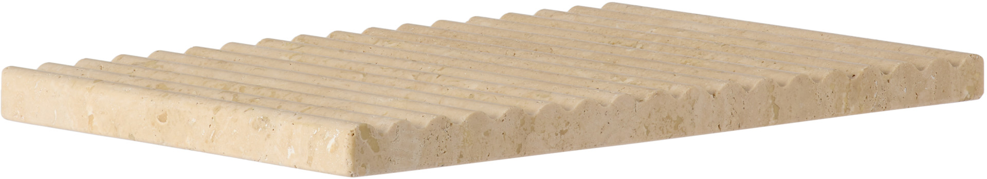 Binu Binu - Beige Travertine Wave Tray