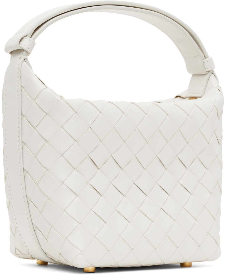 Bottega Veneta - Micro sac Wallace blanc