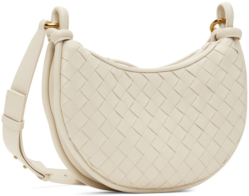 Bottega Veneta - Sac Gemelli blanc cassé