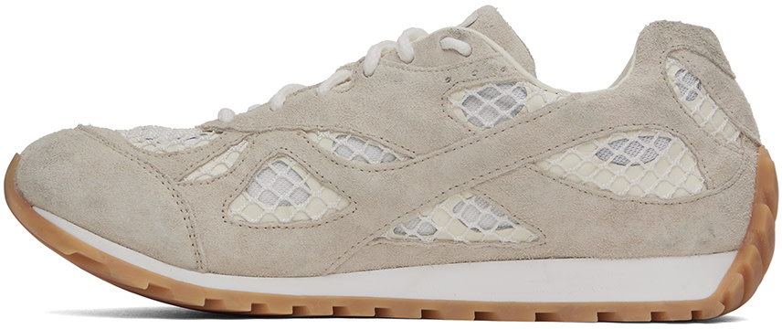 Bottega Veneta - Baskets Orbit blanc et gris
