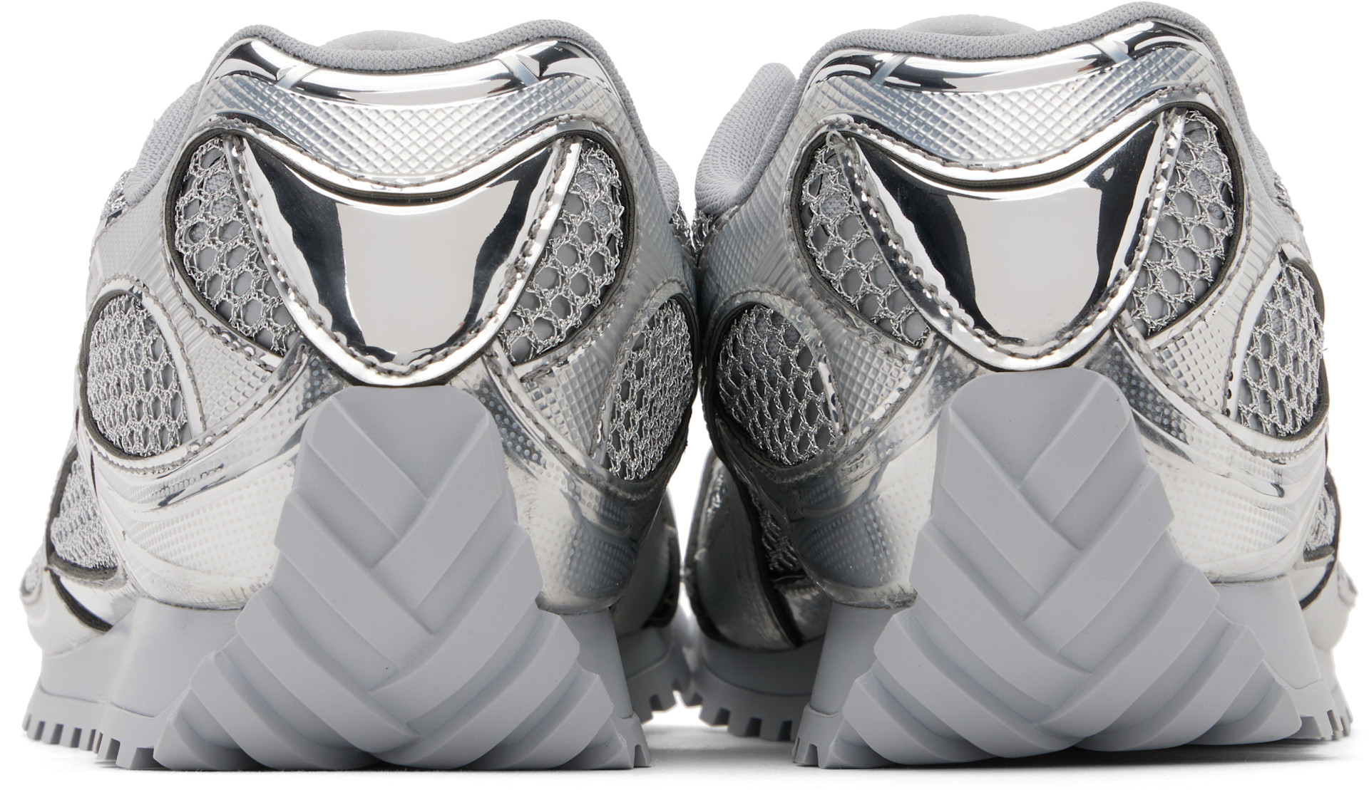 Bottega Veneta - Baskets Orbit argentées