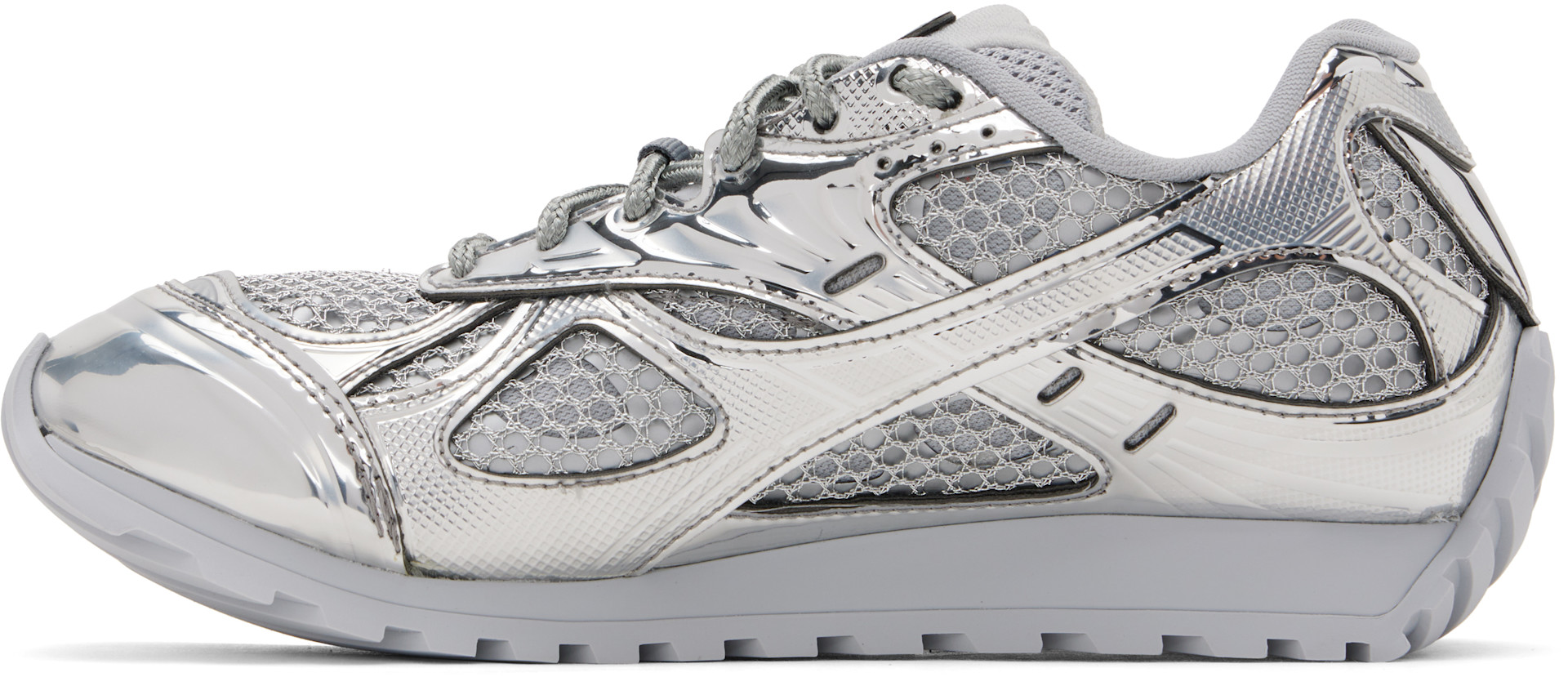 Bottega Veneta - Baskets Orbit argentées