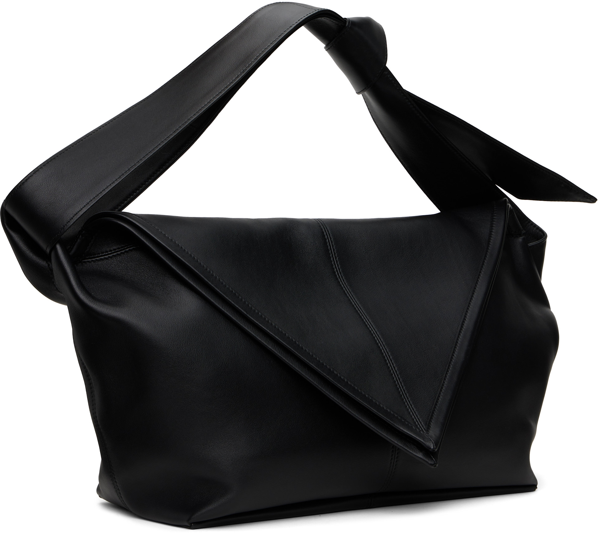 Bottega Veneta: ブラック Sawyer バッグ | SSENSE 日本