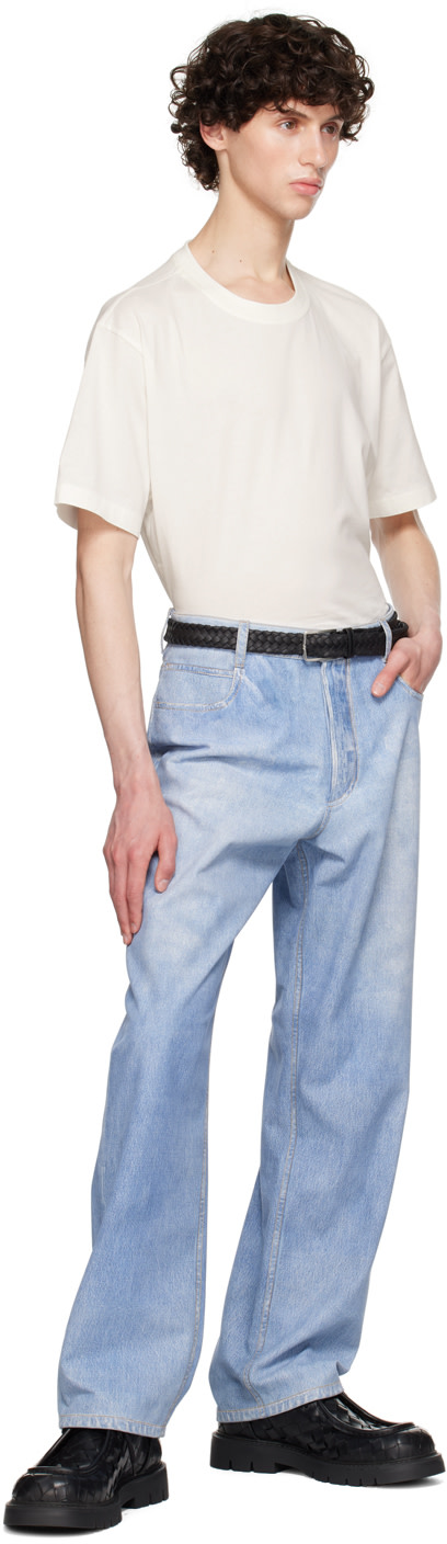 Bottega Veneta: White Light T-Shirt | SSENSE Canada