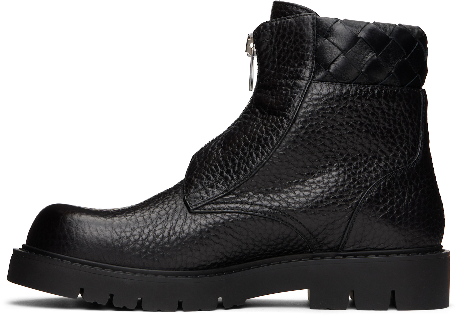 Bottega Veneta - Bottines Haddock noires
