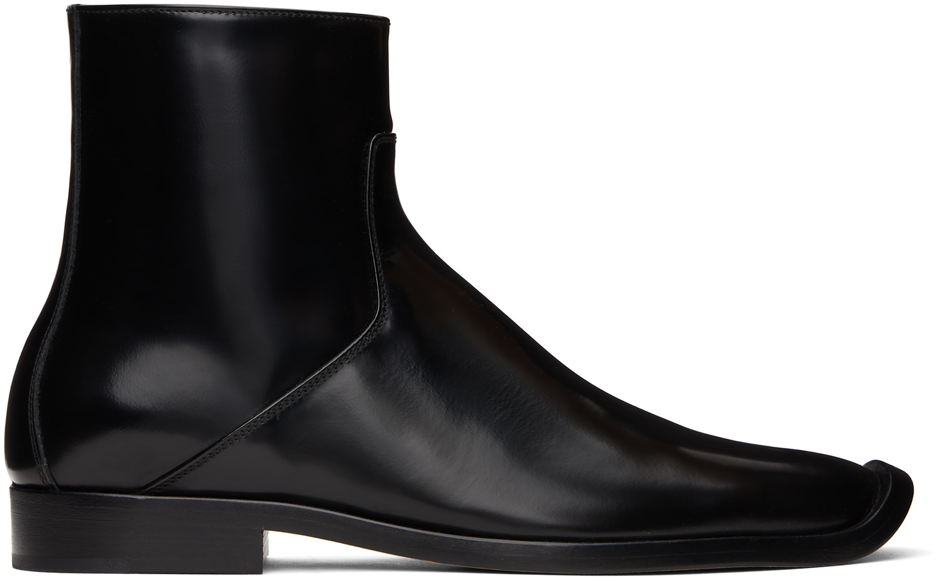 Bottega Veneta - Bottines Comma noires
