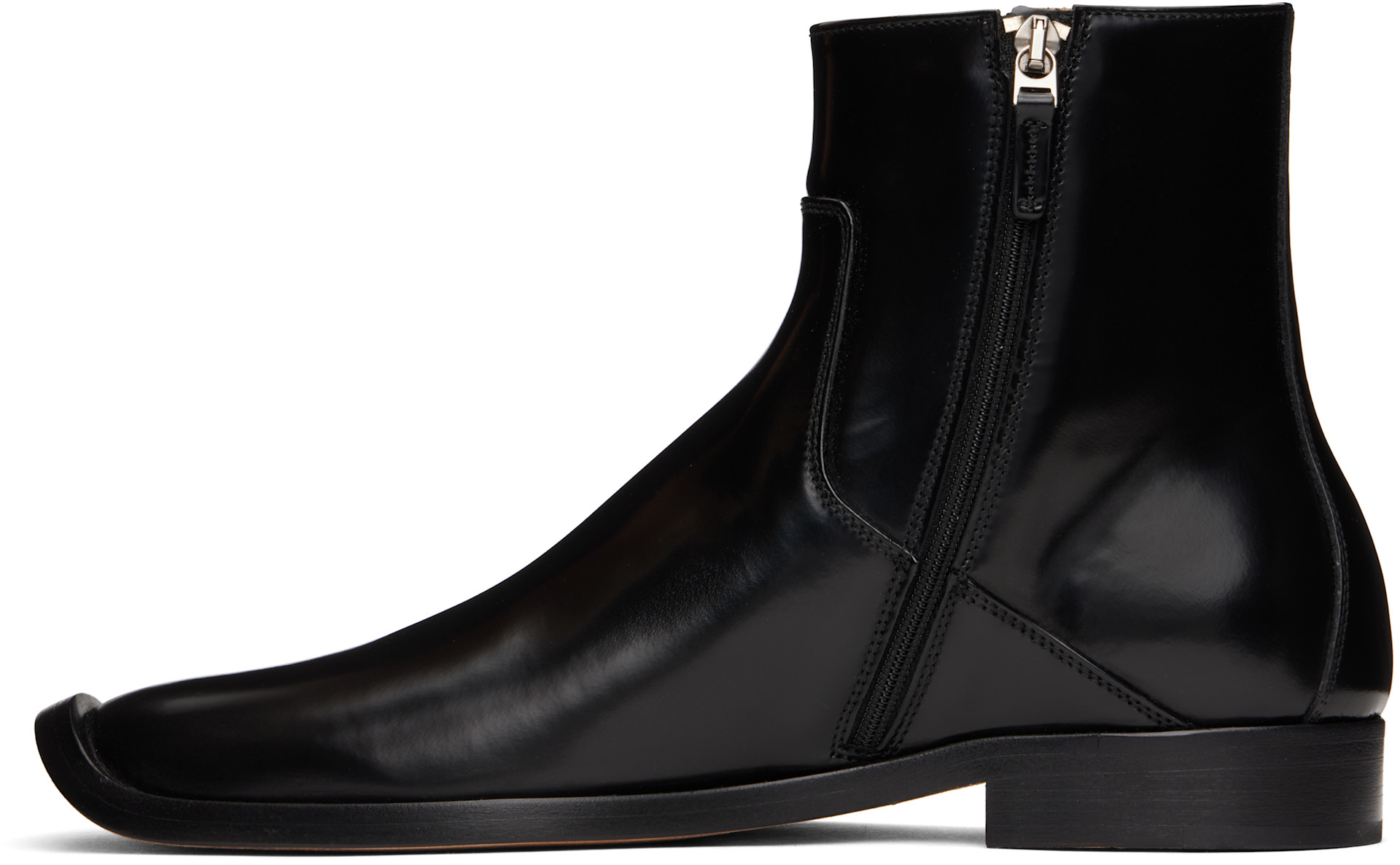 Bottega Veneta - Bottines Comma noires
