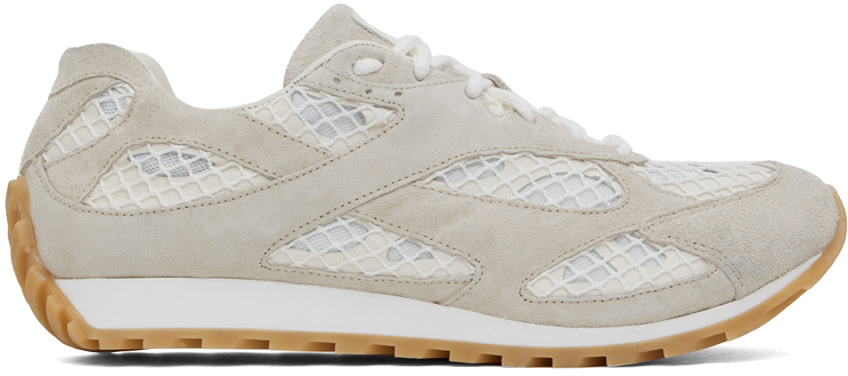 Bottega Veneta - Baskets Orbit blanc et gris