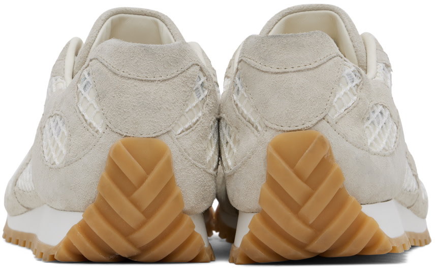 Bottega Veneta - Baskets Orbit blanc et gris