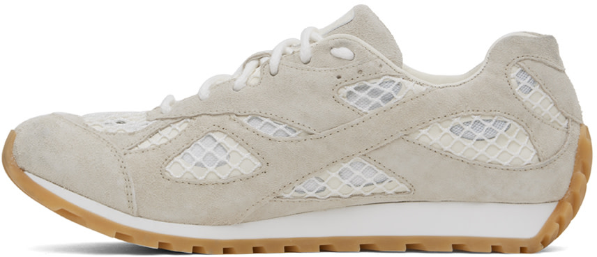 Bottega Veneta - Baskets Orbit blanc et gris