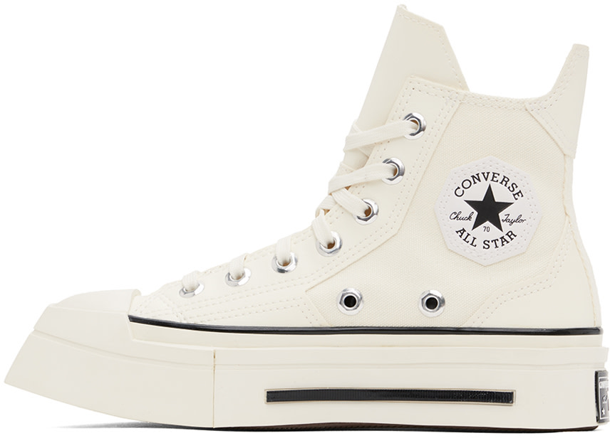 Converse: Off-White Chuck 70 De Luxe Squared High Top Sneakers
