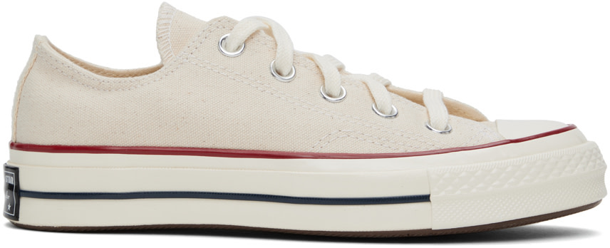 Converse - Baskets basses Chuck 70 blanc cassé