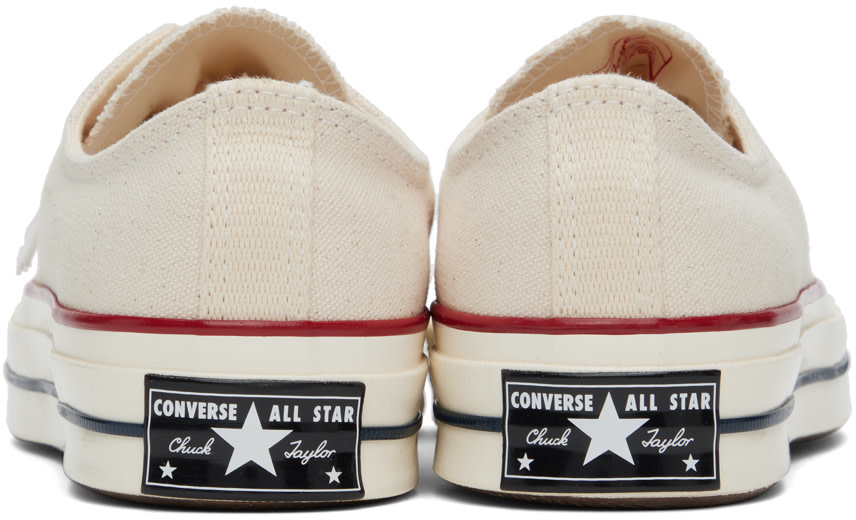Converse - Baskets basses Chuck 70 blanc cassé
