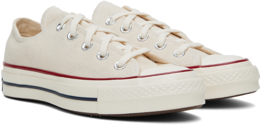 Converse - Baskets basses Chuck 70 blanc cassé