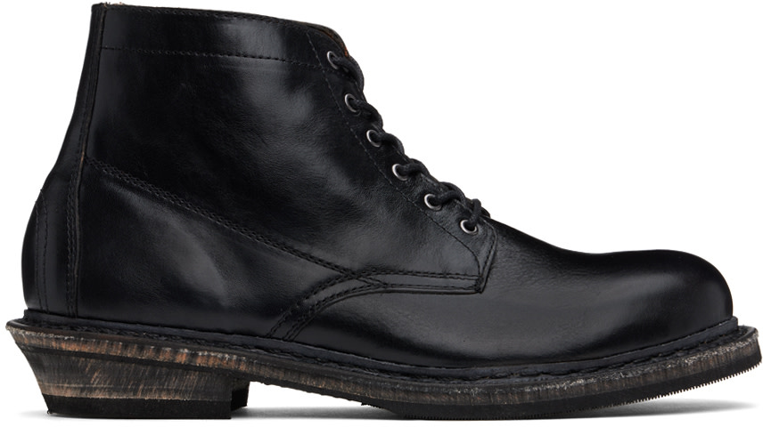 OUR LEGACY: Black Cortege Boots | SSENSE