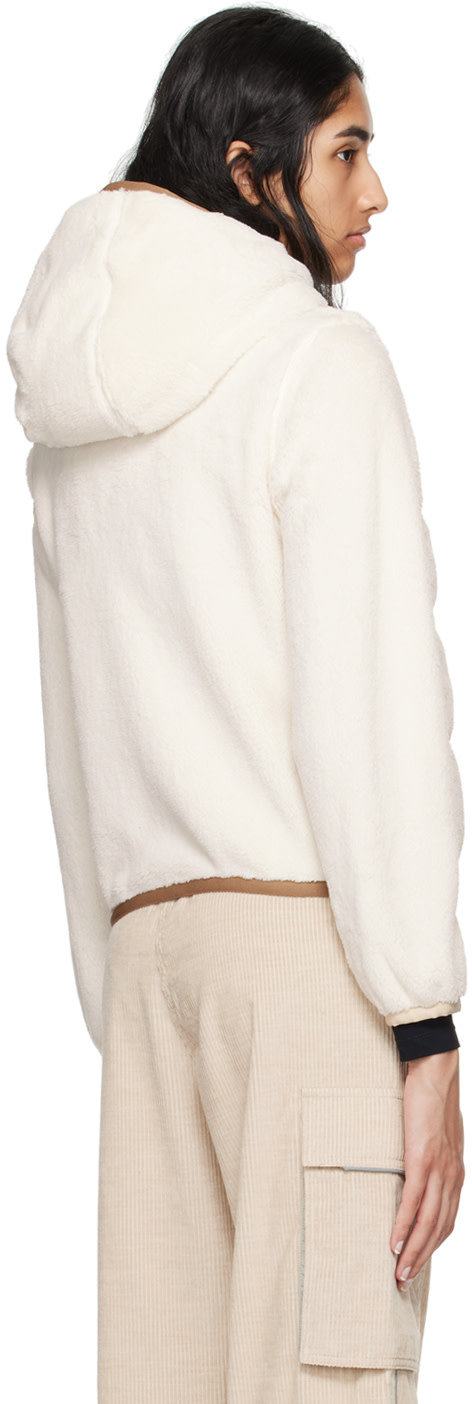 Moncler Grenoble - Off-White Logo Patch Down Jacket