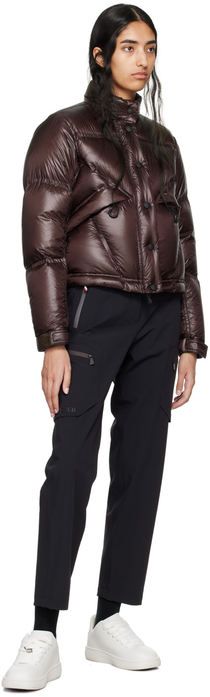 Moncler Grenoble: Brown Julier Down Jacket | SSENSE