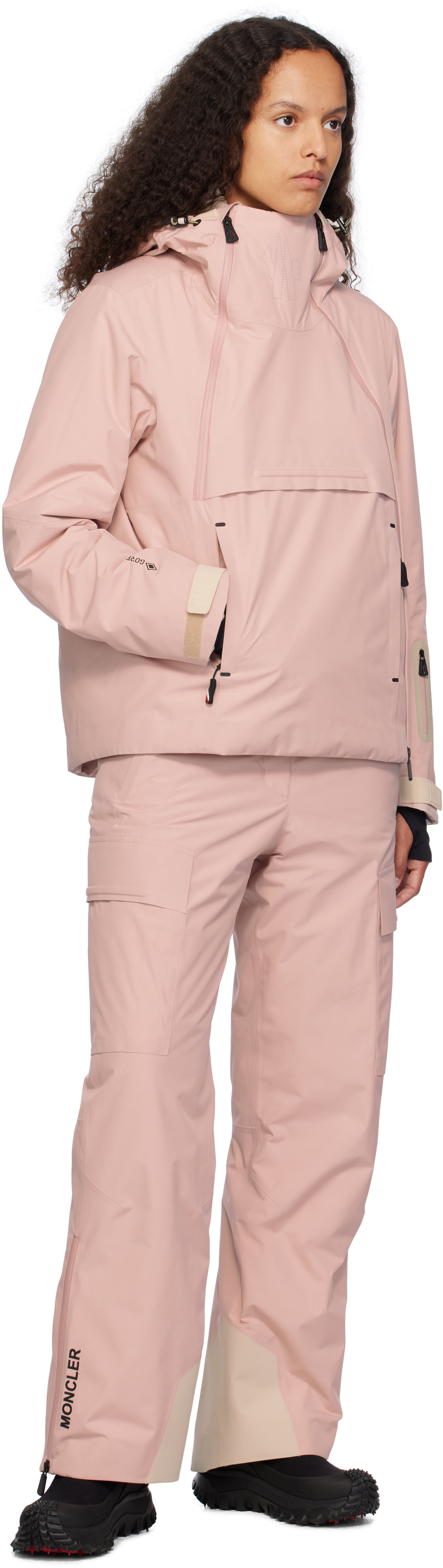Moncler Grenoble: Pink CP Ski Pants | SSENSE