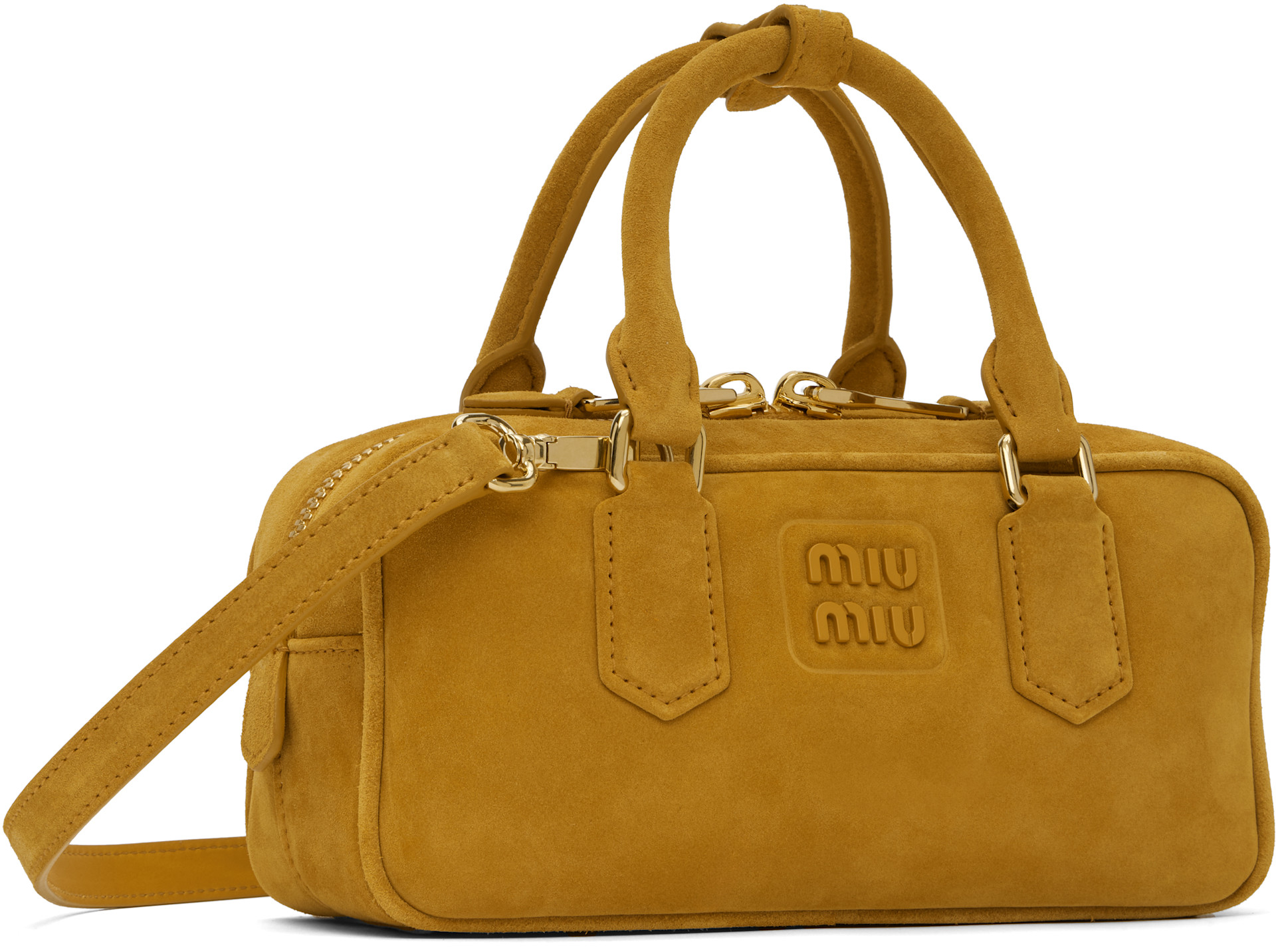 Miu Miu - Sac Arcadie brun clair