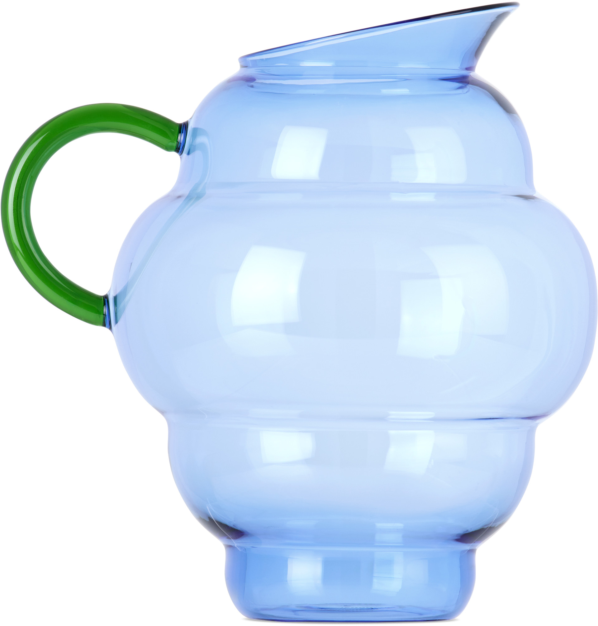 POLSPOTTEN - Carafe Mizu Kiri bleu et vert