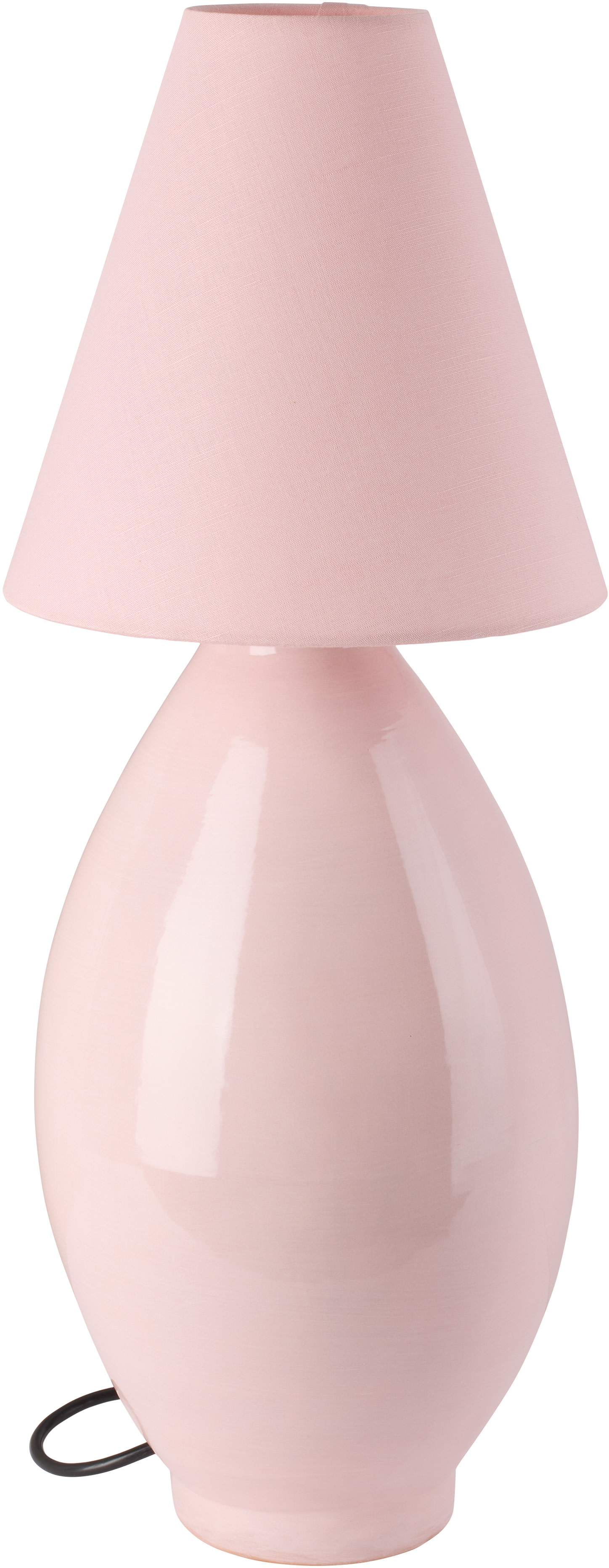 Los Objetos Decorativos - ピンク Conical Shade セラミック ランプ ラージ