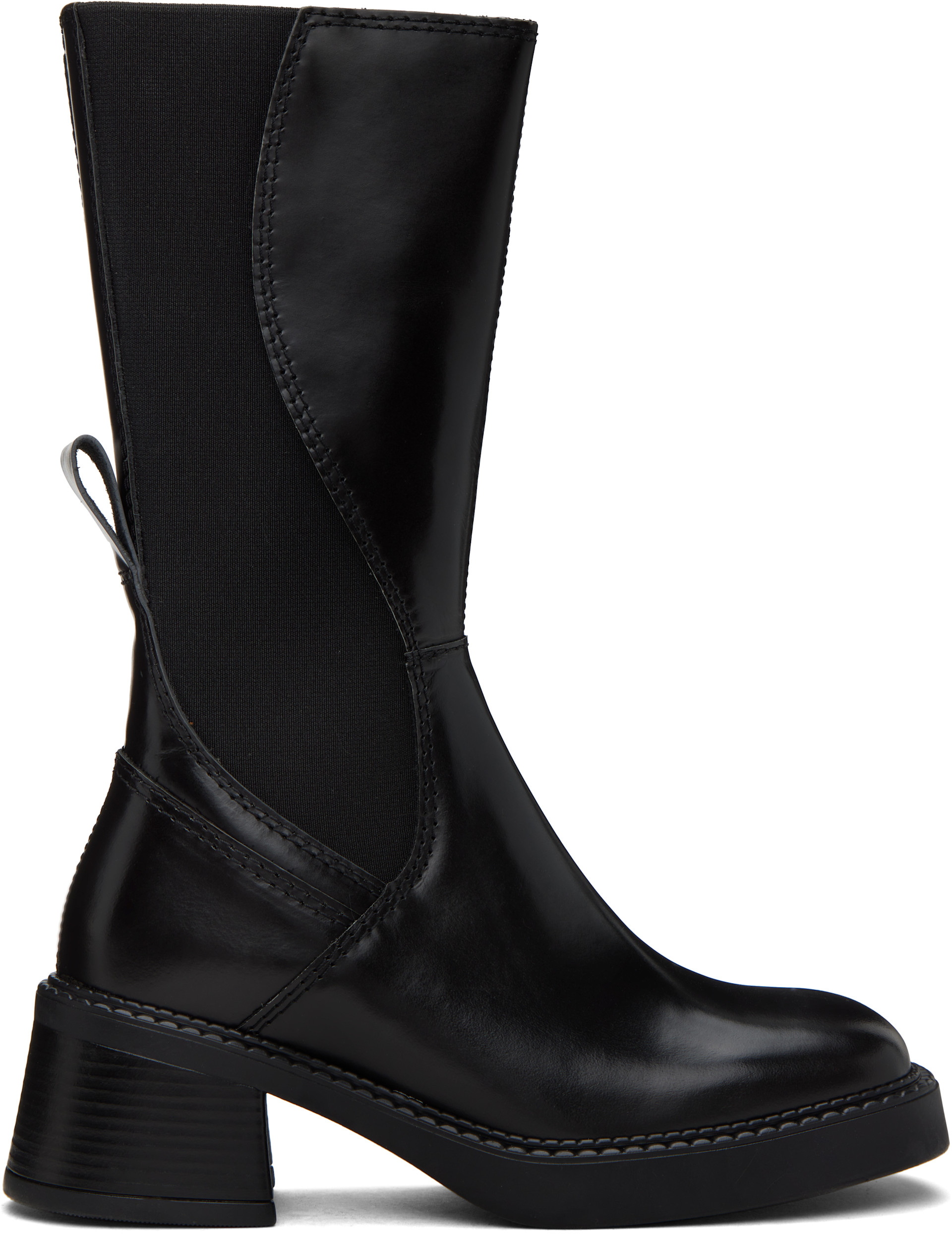 Miista - Bottes Flabia noires