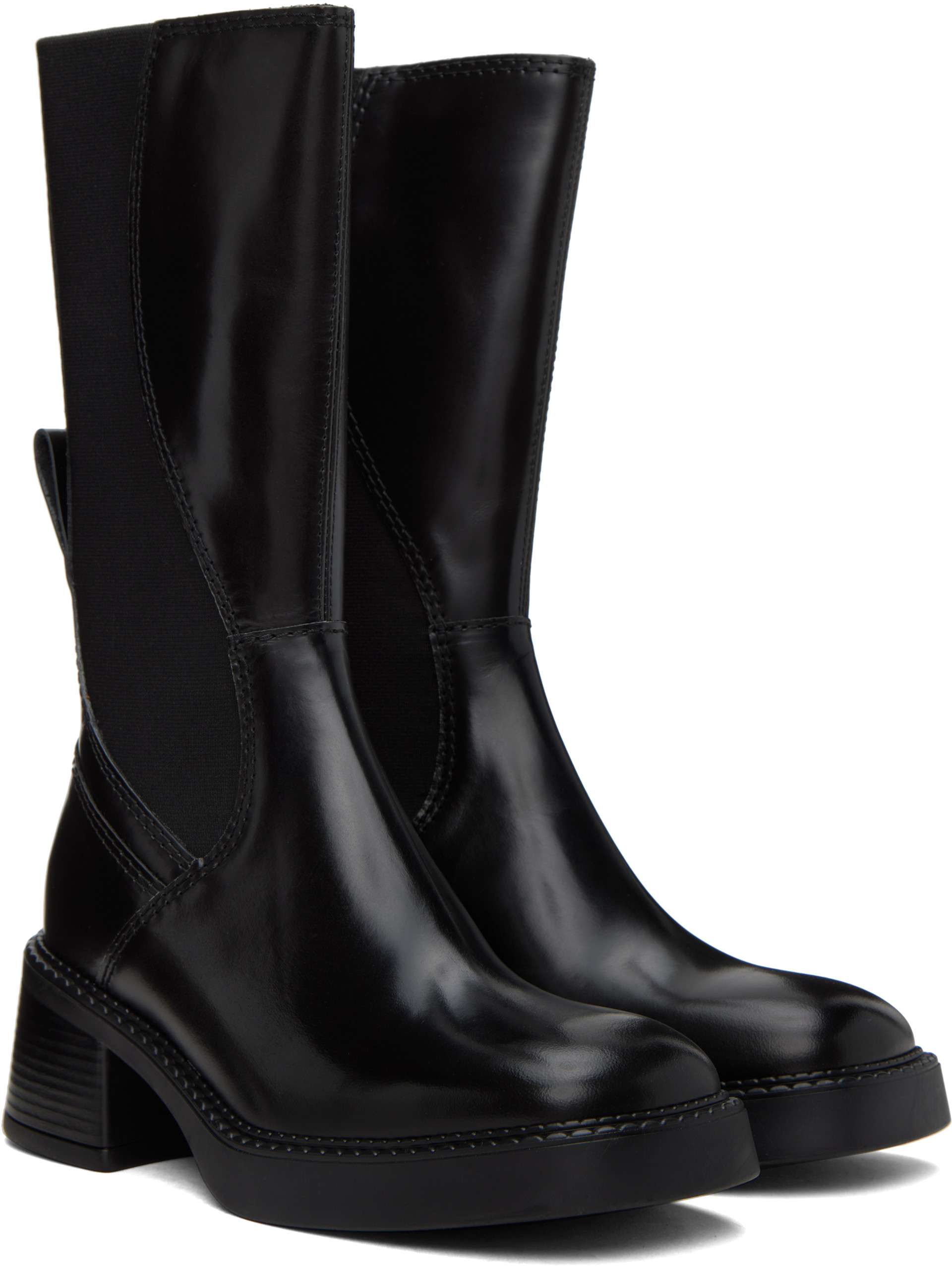Miista - Bottes Flabia noires