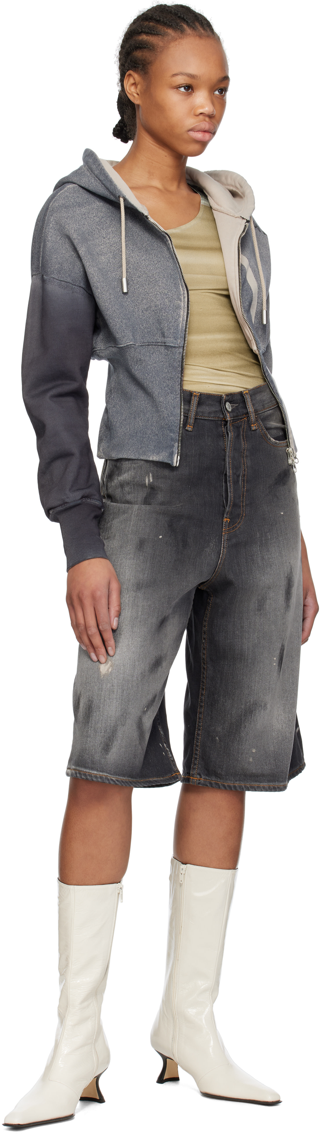 Miista - Bottes Rilla blanches