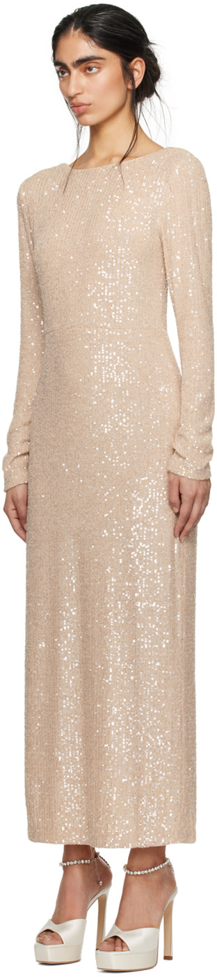 anna sui sequin dress Anna Sui Sequin V Neck Dress