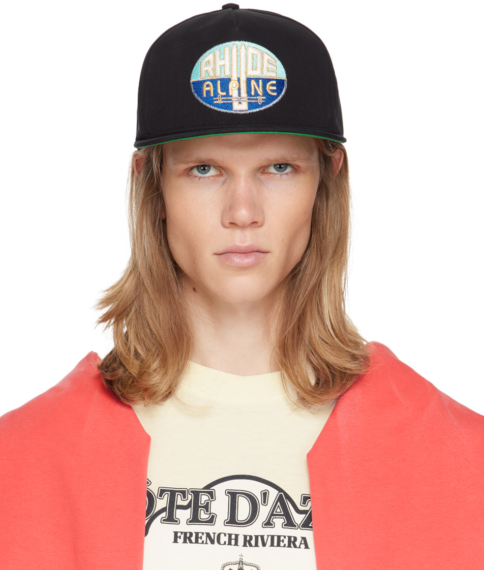 Rhude - Black 'Rhude Alpine' Cap
