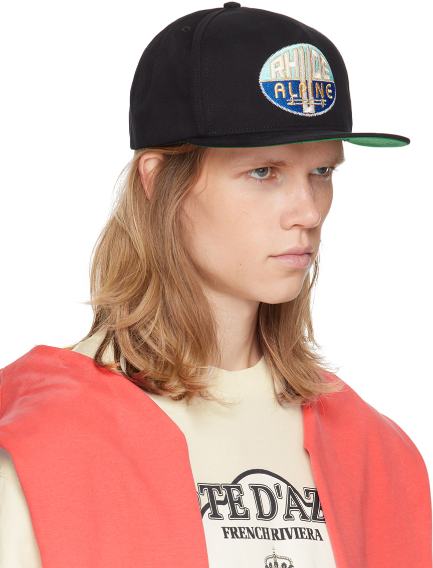 Rhude - Black 'Rhude Alpine' Cap