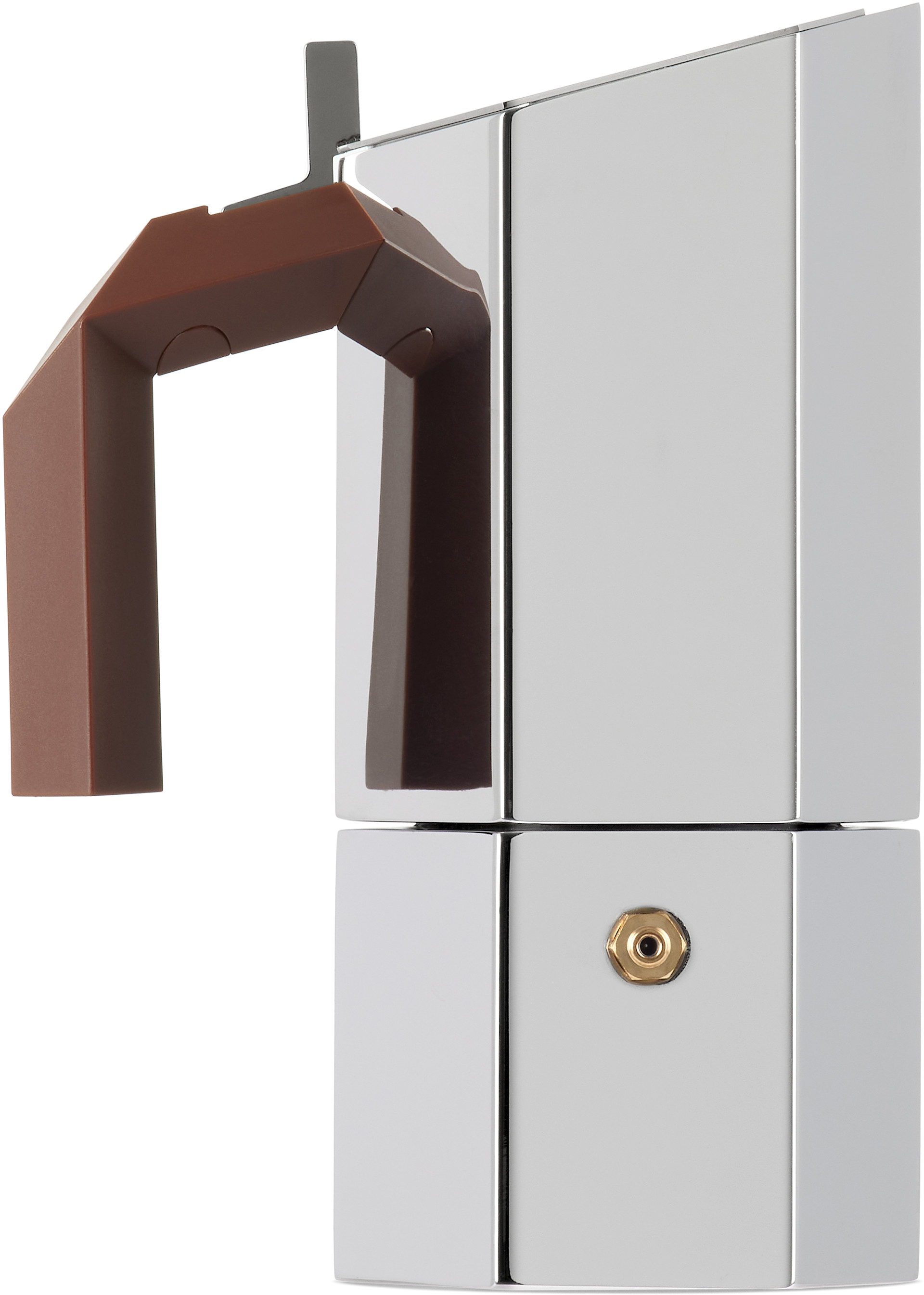 Alessi - Cafetière à pression Menhir argentée