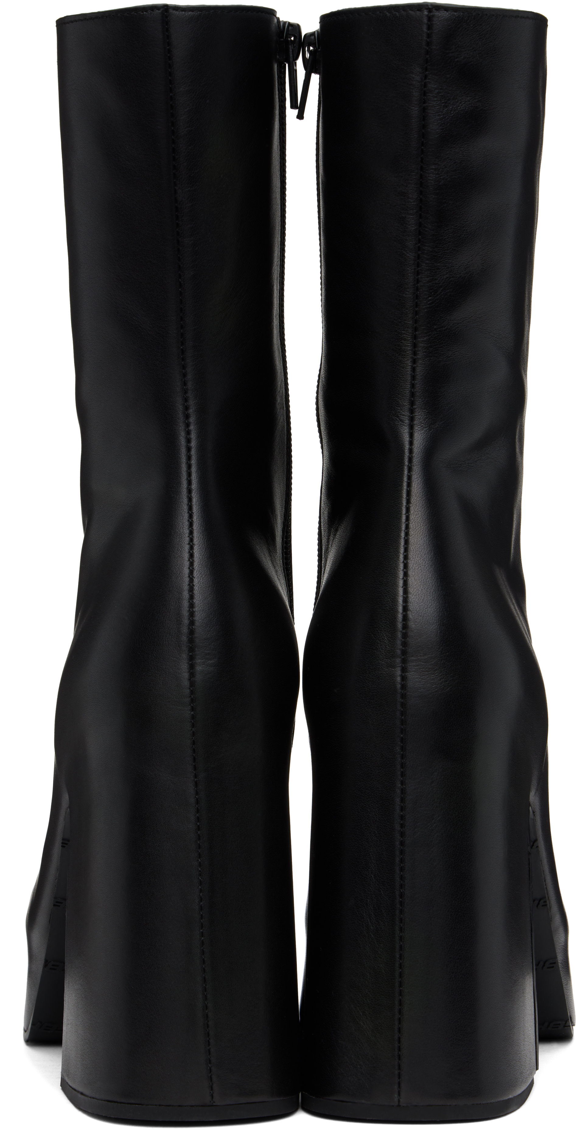 MISBHV - Bottes Pop noires à plateforme